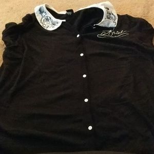 Torrid Disney Ariel Short Sleeve Cardigan